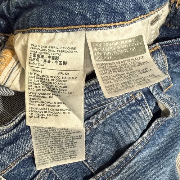 Levi's - 721 High Rise Skinny Blue Jean - 27 - Picture 8 of 10